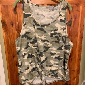 Rebellious One Camo Tank